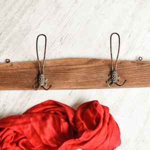 Vintage Wooden Rack//Wall hanger//Old wooden rack//Coat hanger//Retro Wooden Rack//Clothes Rack//Antique hanger-primitive antique Rack