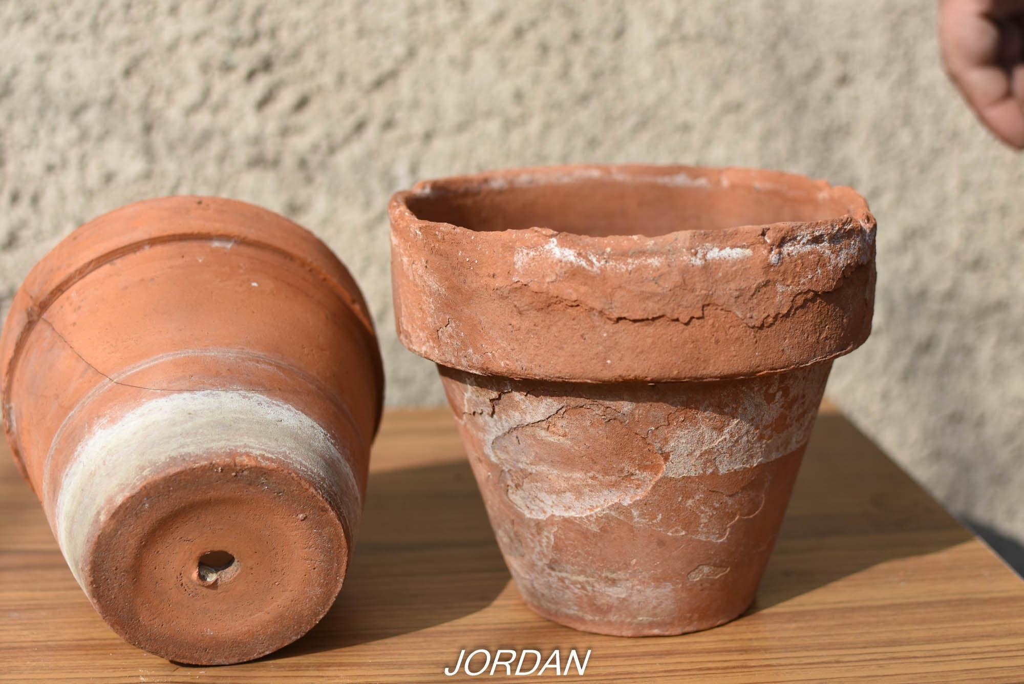 Antique Red Terracotta Pots/Set of 2 Vintage Plant Pots/ Etsy