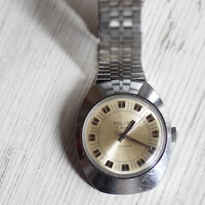 Vintage working watch USSR Poljot/ Mechanical watch//Russian  watch//Soviet watch//Serviced and Oiled//retro watch//vintage russian watch