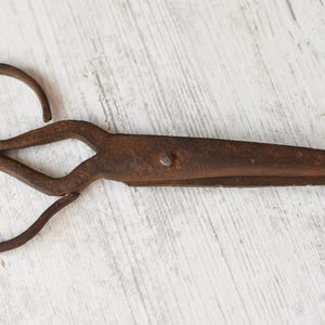 Vintage Handschere//Antike Schere//Dekorationsschere//Alte Schere//Bauernhaus Dekor-Handgeschmiedete Schere
