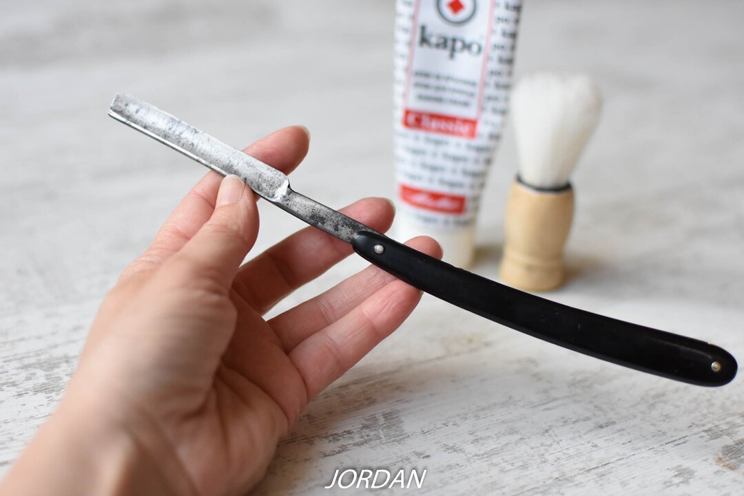 Old German Razor//vintage Germany Straight Razor//antique Barber's ...