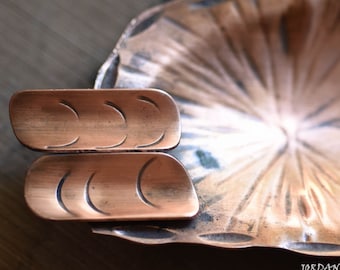 Vintage Copper Ashtray//Handmade Ashtray//Retro Ashtray//Vintage Tobacciana//accessory for Barbecue//Vintage copper//Copper decor//Old metal