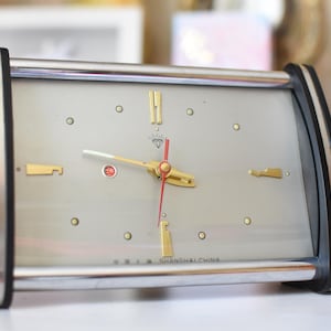 Rare Vintage Large Mechanical Alarm Clock//Chinese Alarm Clock 70s//Working alarm clock//Vintage table clock//Old alarm clock//Working clock