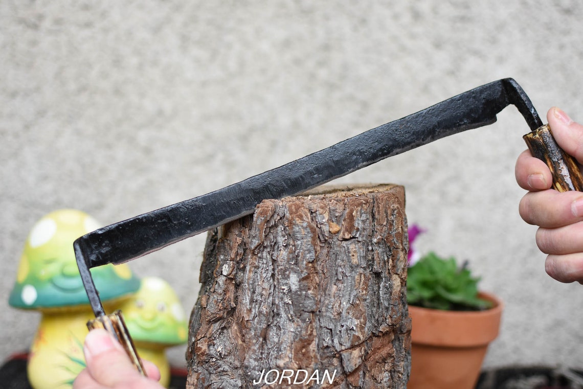 Antique Peeler//vintage Draw Knife//log Peeler//hand Etsy
