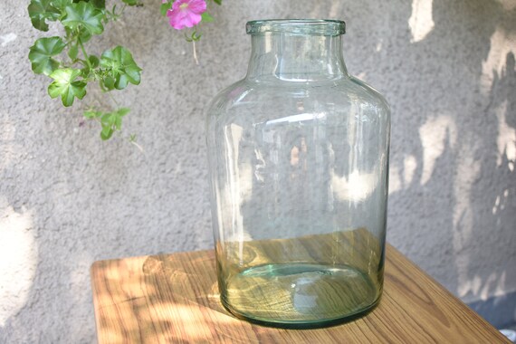 Buy Vintage Beautiful Clear XXL Large European Pickling Jar