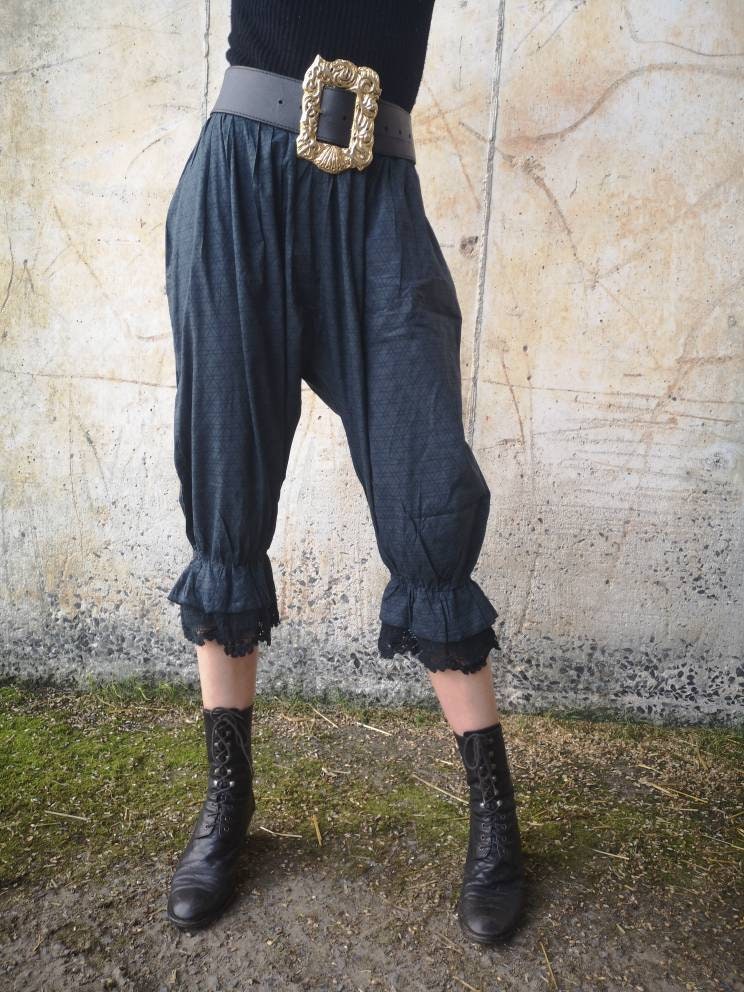 Pirate Pantaloons Black - Etsy Australia