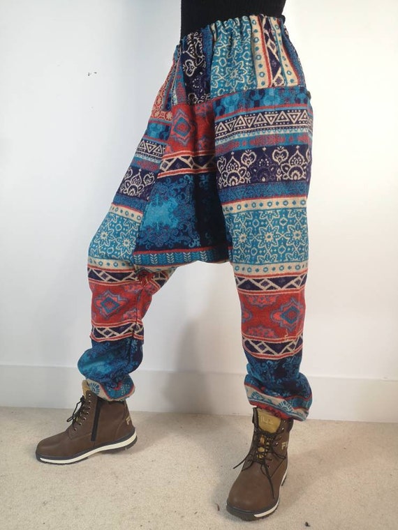 winter harem trousers
