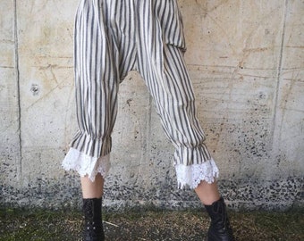 Pirate Pantaloons - White Stripey