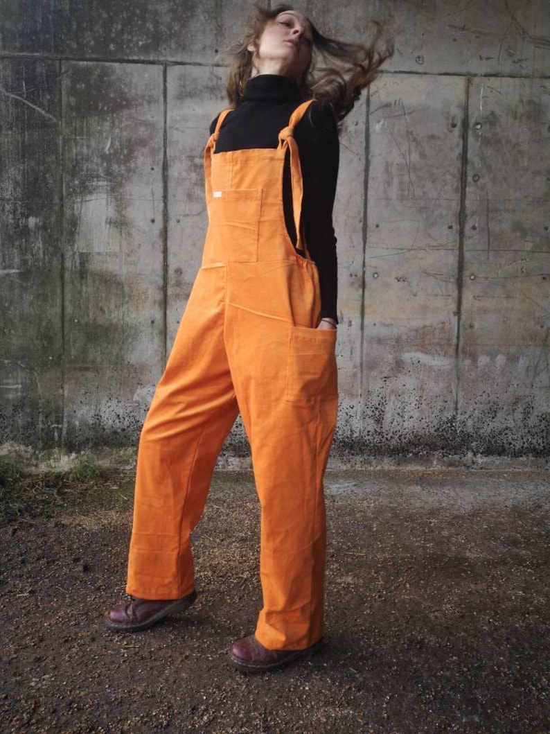 Corduroy Overalls Lined image 2