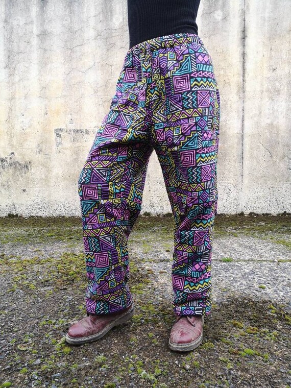 Fleece Lined Cotton Trousers - Etsy UK