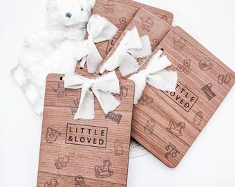 Personalized Baby Shower Card Keeper, Baby Card Holder, Newborn Card Keepsake, Bay Shower Card Booklet, Card Organizer