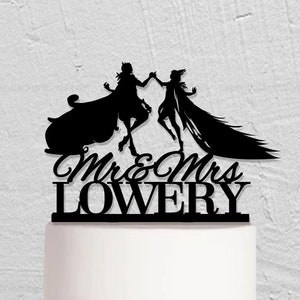 Xayah And Rakan Cake Topper, League of legends Cake Topper, Personalized Cake Topper, Custom Cake Topper, Hero Cake Topper - W241