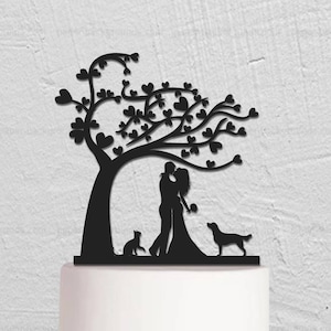 Wedding Cake Topper,Bride And Groom Cake Topper,Couple Cake Topper,Custom Cake Topper,Pet Cake Topper,Personalized Cake Topper