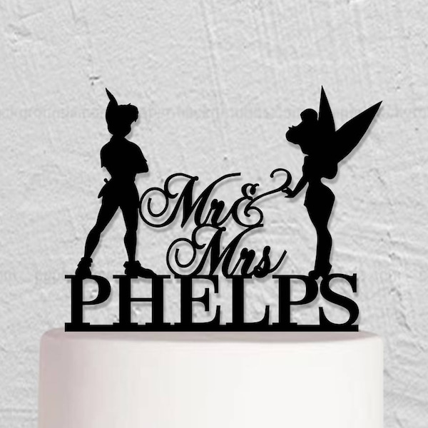 Peter Pan Cake Topper Etsy