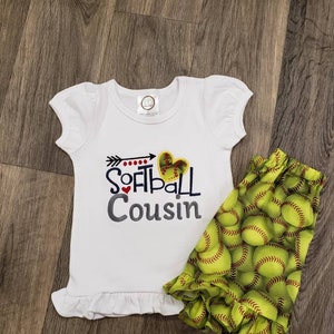 Softball Cousin Outfit/ Softball Outfit/ Favorite Player Outfit