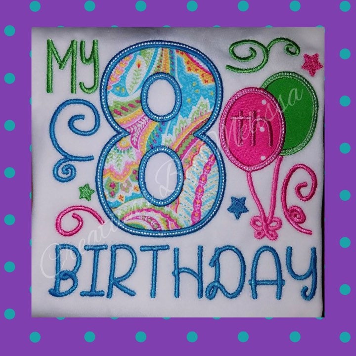 Kinder Ich Bin 8 T-Shirt - Geburtstagsgeschenk Für 8-jährige Jungen & Mädchen