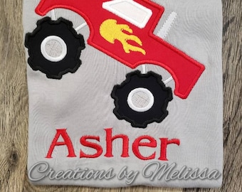 Monster Truck Shirt/ Boys Monster Truck Shirt/ Girls Monster Truck Shirt/ Monster Truck Clothing