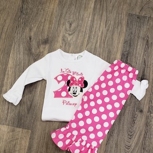 I&#39;m This Minnie 2nd Birthday Outfit/ Girls Birthday Outfit/ Minnie Birthday Outfit/ Girls Minnie Party Outfit/ More numbers available