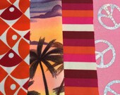 Remnant 1 2 yard X 56 inches, piece of Swimwear Fabric, Polyester Spandex Lycra Fabric Material