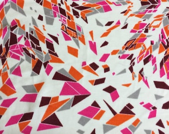 Swimwear Fabric, Polyester Spandex Fabric Material - 1/2 yard X 56 inches, swim fabric,  dance fabric, swimsuit fabric, costume fabric