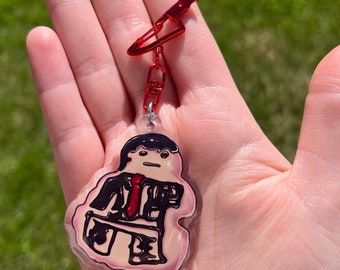 Put Gerard Back, Vine Meme Inspired Design - 2.5 Inch Epoxy Resin Keychains