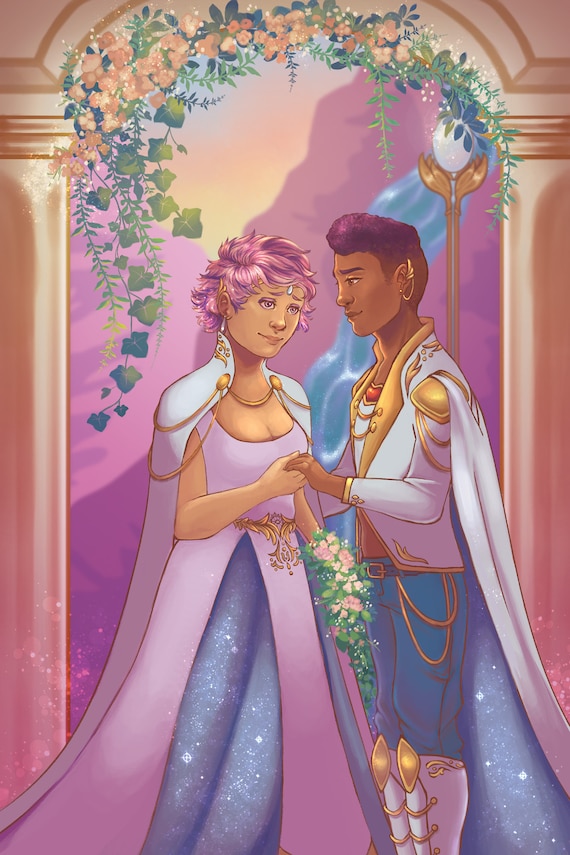 glimmer dress she ra SHE-RA: Glimmer and Bow Wedding Print