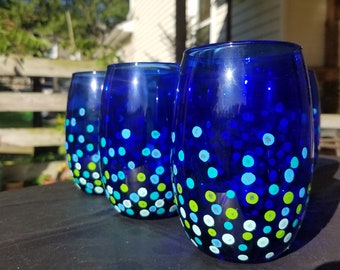 Gafas de vino sin tallos