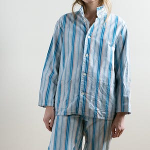 トップス 1970's vintage French Pajamas Shirt Vintage French Pyjamas - Etsy