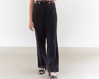 【60s〜】 vintage wide slacks usa black Black 1960s Vintage Pants for Men for sale | eBay