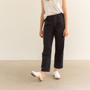Vintage Overdye Black Sailor Pants | 24 27 28 29 30 31 32 33