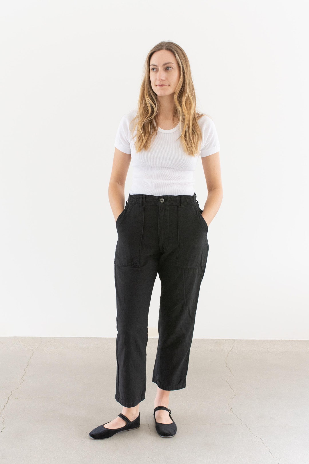 パンツ 50s 60s vintage slacks W29/L28 m75041386235_1.jpg