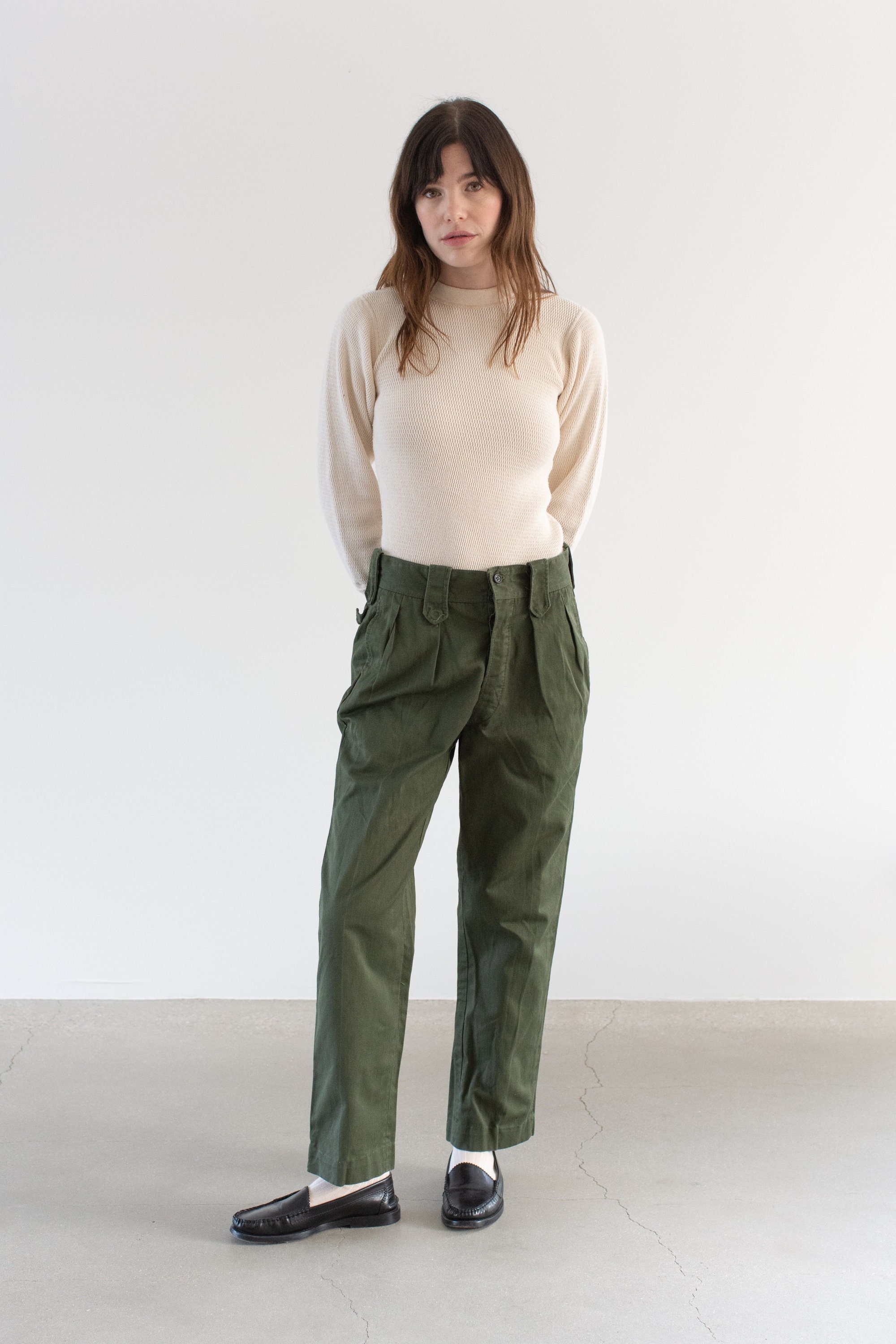 Pleated Army Pants - Etsy Pleated Army Pants - Etsy