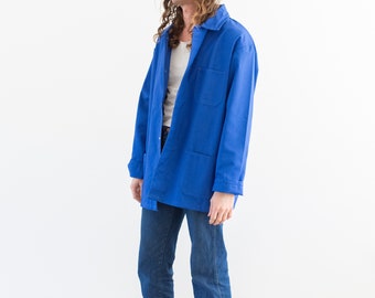 90s French ヴィンテージWork Atelier LOGO Coat 90s French