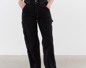 60s vintage slacks \"ブラック×マルチカラー\" W32/L25 新品 フランス軍 1950～60年代 M-52 ヴィンテージ ツータック