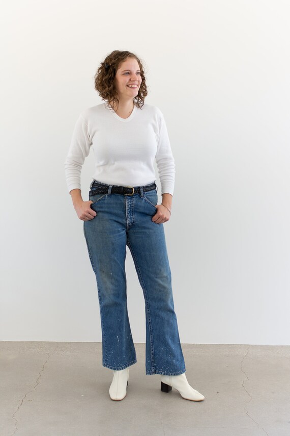 Vintage 32 33 Waist Levi 517 Jeans | vintage levi
