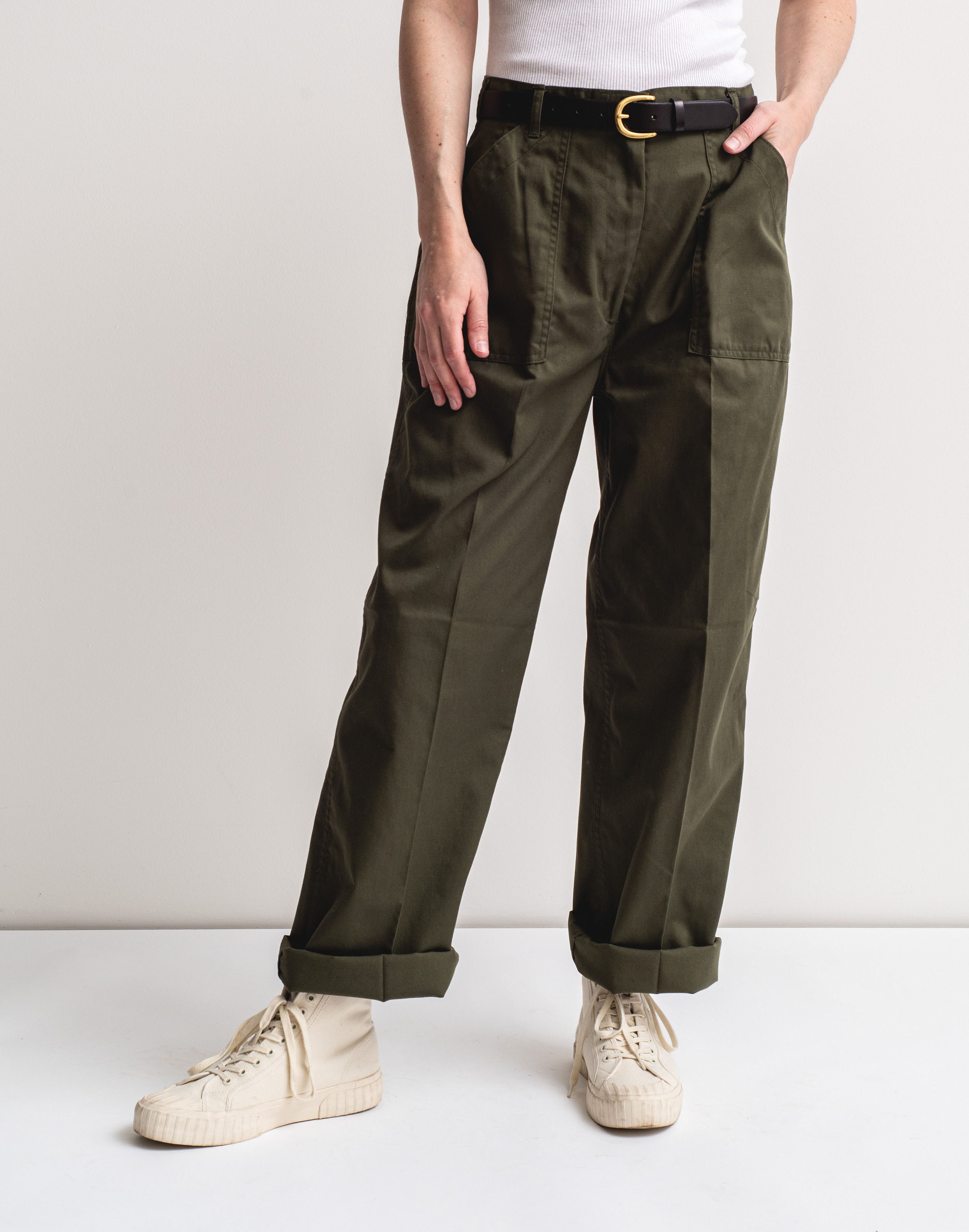 Vintage 29 Waist Army Pants | Cotton Poly Utility Cargo Vintage 29 Waist Army Pants | Cotton Poly Utility Cargo