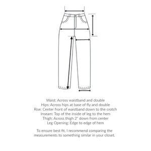 Vintage 29-41 Waist Matisse Blue Workwear Trousers Unisex Lightweight High Waist Cotton Pants Bright Blue Chino Waist image 10