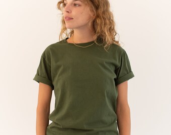 The Valencia Tee Army Green Crew T 