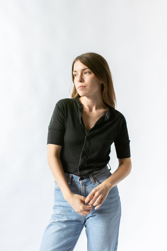 womens button up thermal