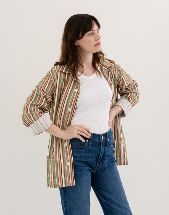 Cotton pajama shirt jacket