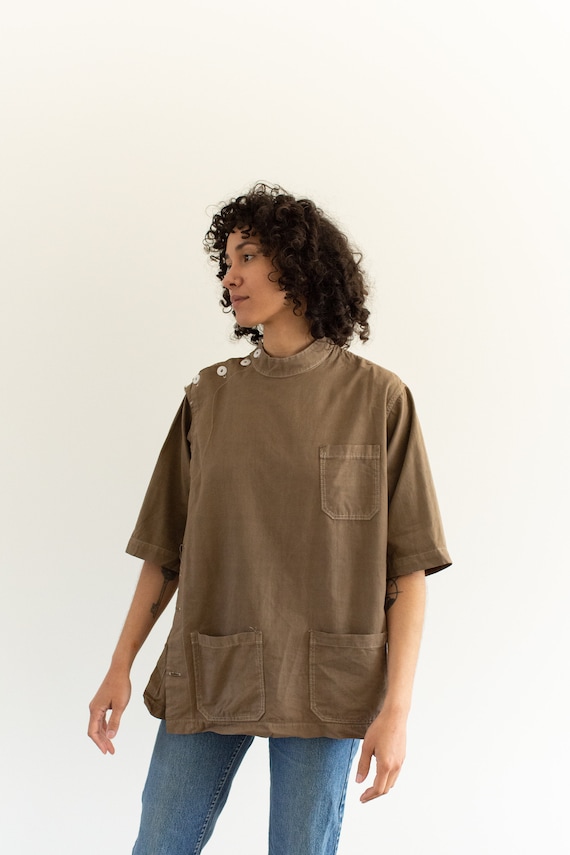 The Wardlea Smock in Mushroom Brown | Vintage Ove… - image 4