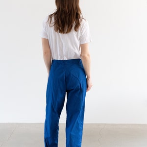 Vintage 29-41 Taille Matisse Blaue Arbeitshose Hose Unisex Leichte Baumwollhose mit hoher Taille Hellblaue Chino-Taille Bild 5