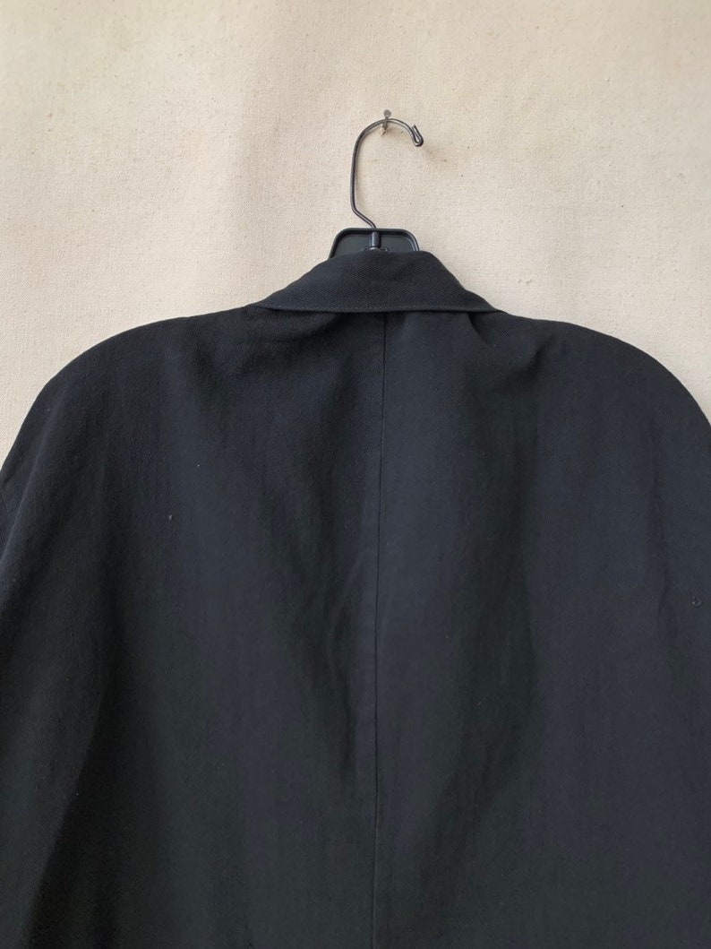 Vintage Black Overdye Classic Chore Jacket Unisex Square | Etsy