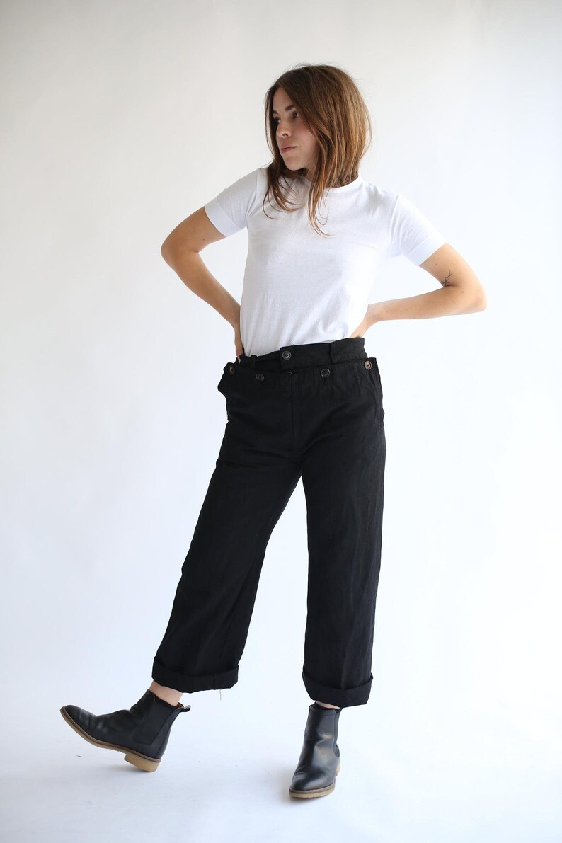 Black trousers 30 waist 34 leg Clearance