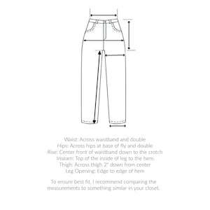 Vintage 27 28 29 Waist Black Utility Trousers Unisex Button Fly High Waist Workwear Pants P192 image 9