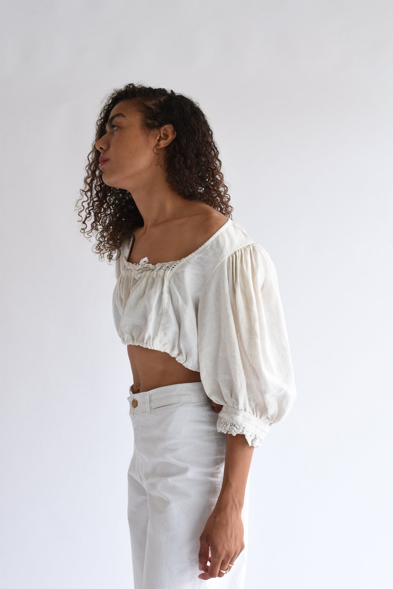 cream linen shirt womens