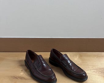 STUDIO Sale brown leather Eddie bauer penny loafers | Made In Italy men’s 11M