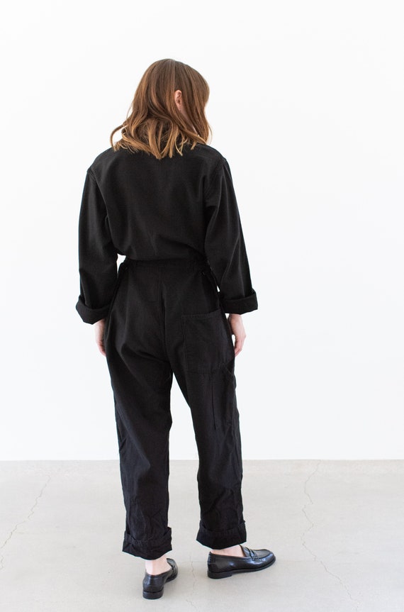 Vintage Overdye Black Coverall | Army Jumpsuit | … - image 8