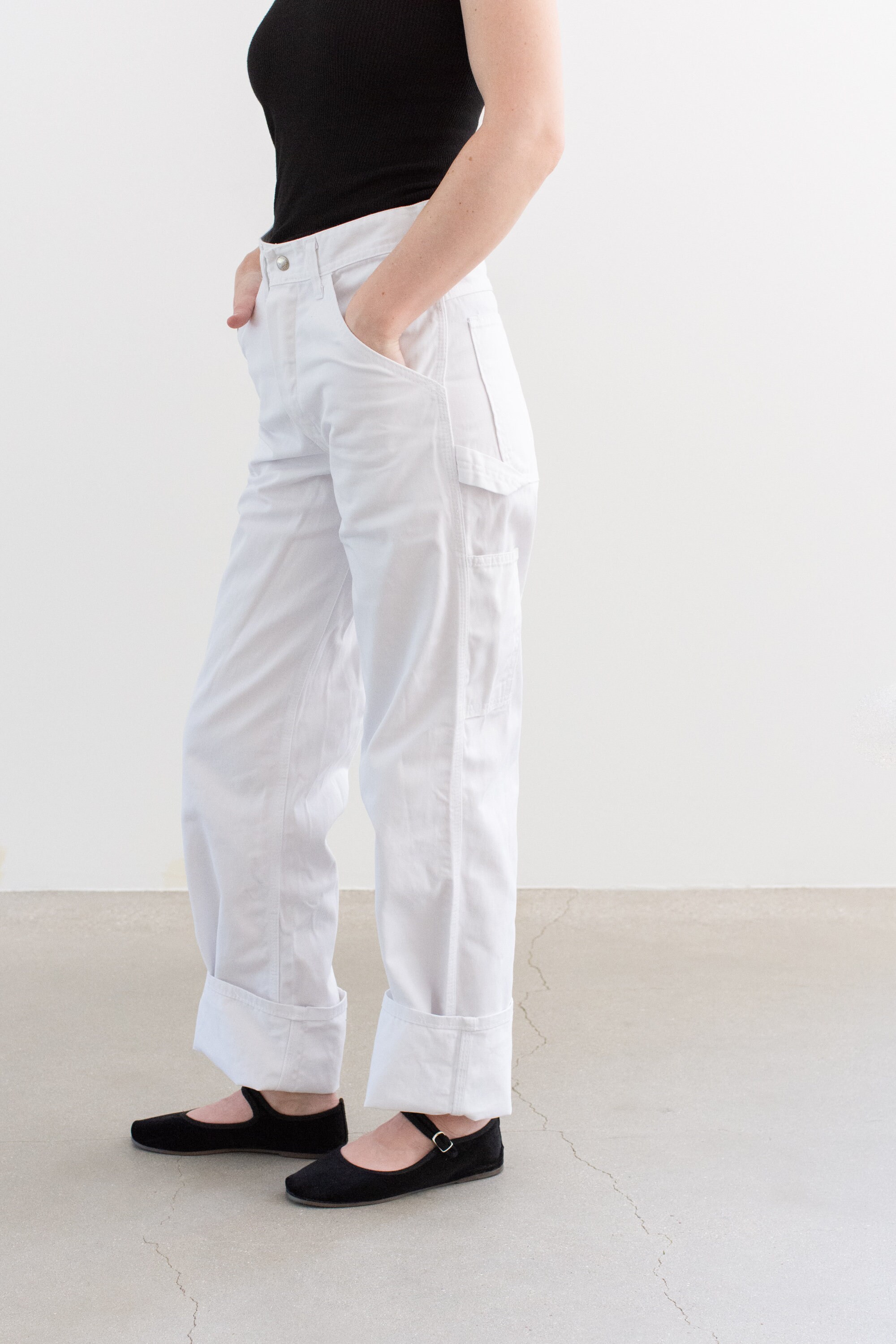 パンツ vintage white painter pants 32 White Painter Pants - Etsy