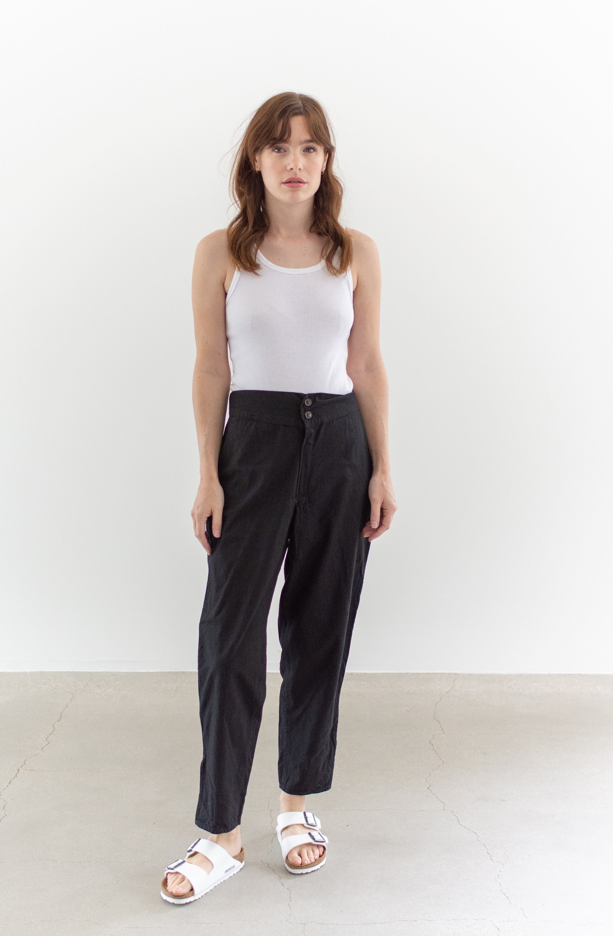 Pantalon Velours Femme Doublé Polaire – Taille élastique, Coupe Droite, Poches, Confort Hiver